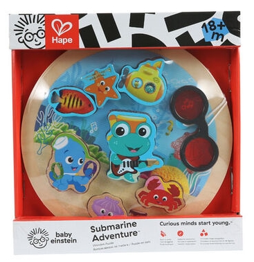 Joc educativ Hape Submarine Adventure Puzzle (11652)