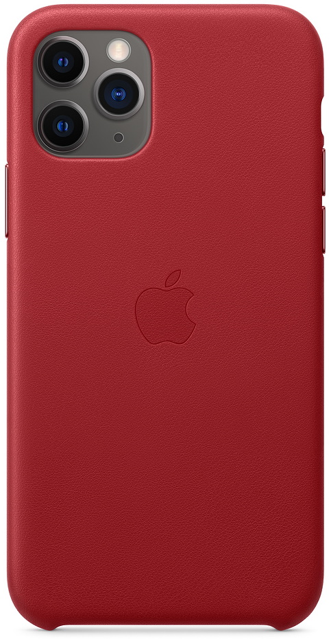 Чехол Apple iPhone 11 Pro Leather Case (PRODUCT) RED
