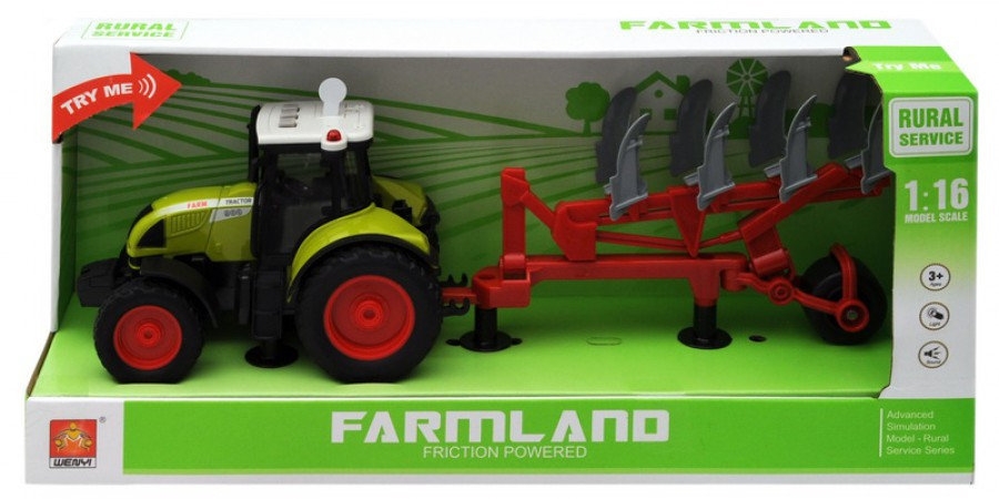 Tractor Wenyi 1:16 Trailered Farm Tractor (WY900C)