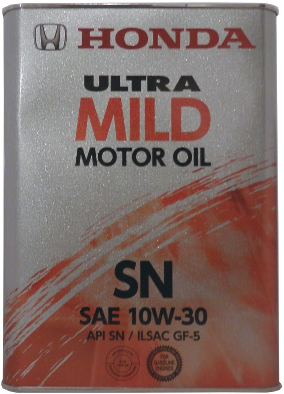 Моторное масло Honda Ultra MILD 10W-30 4L
