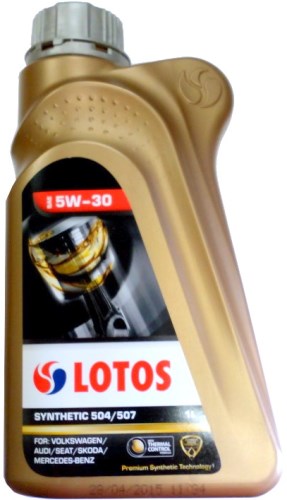 Моторное масло Lotos Synthetic 504/507 5W-30 1L
