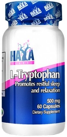Аминокислоты Haya Labs L-Tryptophan 60cap