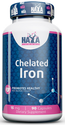 Vitamine Haya Labs Chelated Iron 90cap