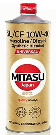Моторное масло Mitasu Universal SL/CF 10W-40 1L