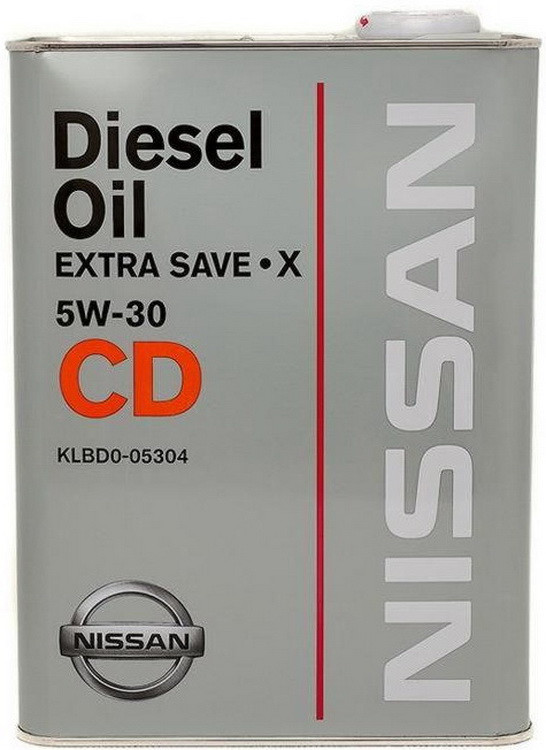 Моторное масло Nissan Diesel Oil Extra Save X 5W-30 CD 4L