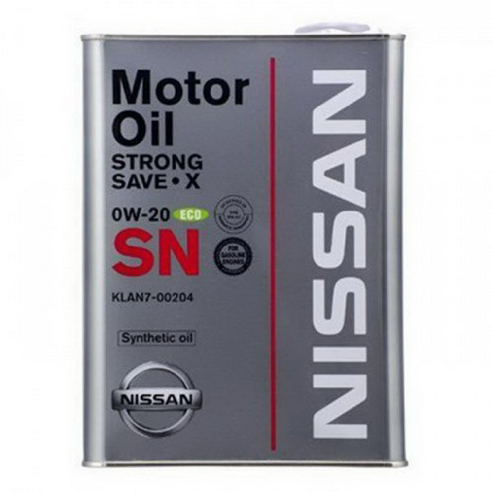 Моторное масло Nissan Strong Save X 0W-20 SN 4L