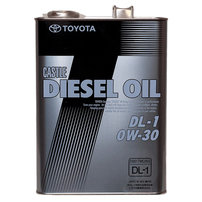 Моторное масло Toyota Castle Diesel Oil DL-1 0W-30 4L