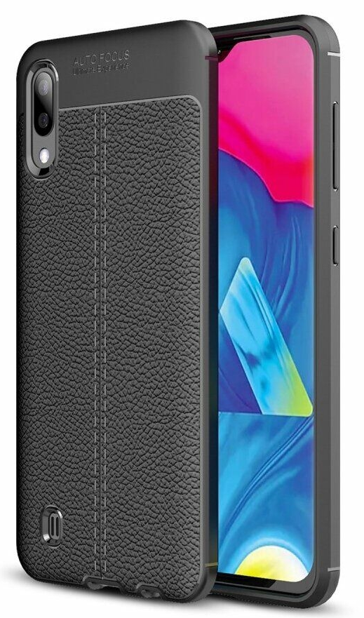 Чехол Cover'X Samsung M10 Leather Black