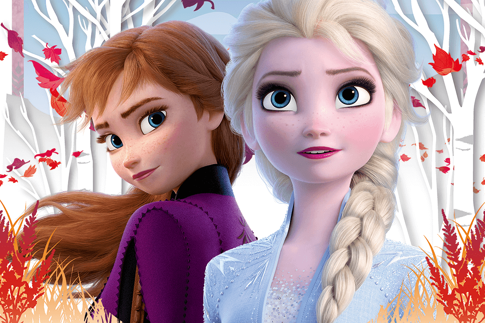 Пазл Trefl The Enchanted World of Anna and Elsa (17333)