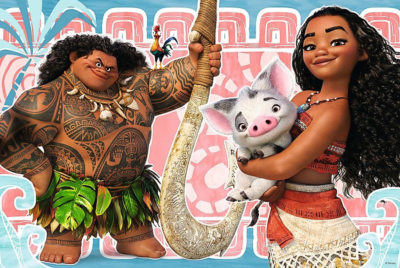 Пазл Trefl 100 Disney Moana vaiana and friends (16298)