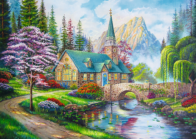 Пазл Trefl 500 Woodland seclusion (37327)