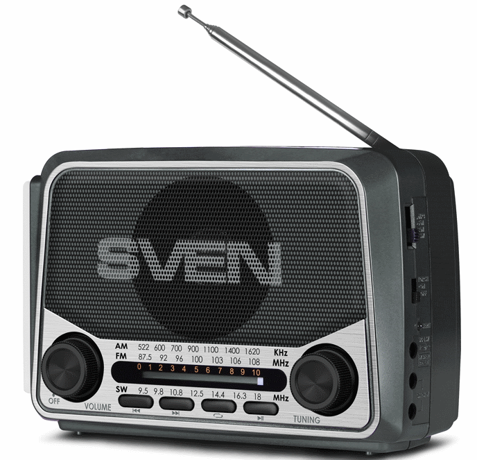 Radio portabil Sven SRP-525 Gray