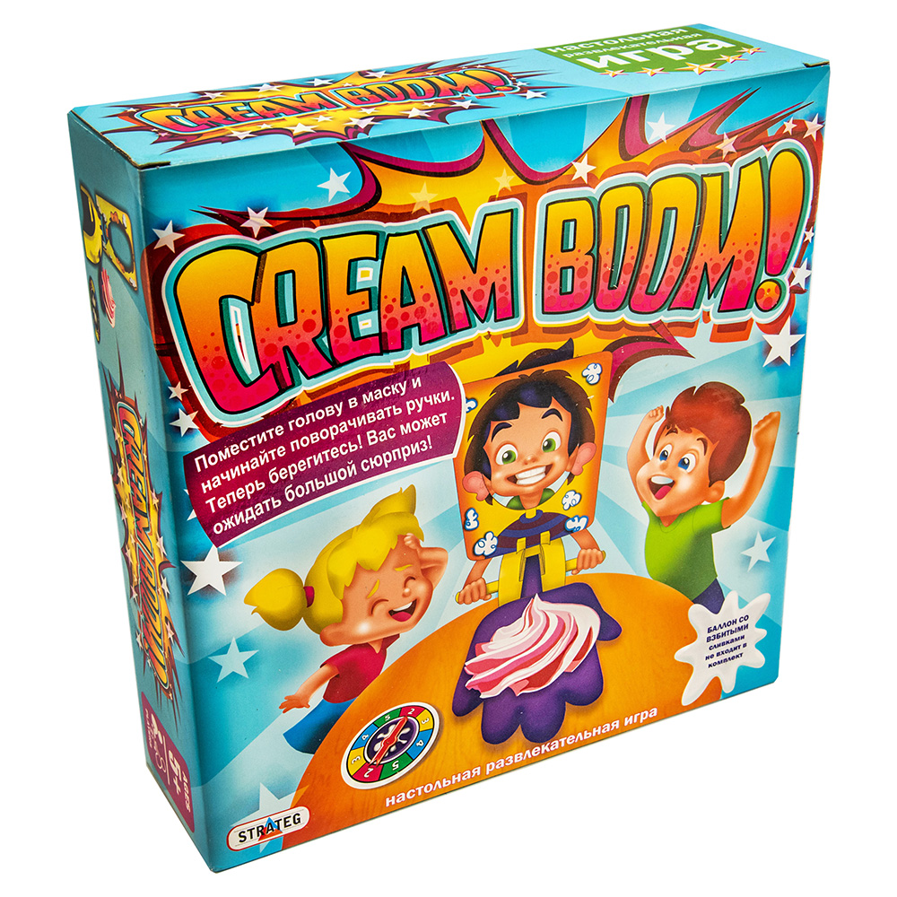 Joc educativ de masa Strateg Cream Boom (8001)