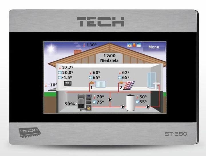 Термостат Tech Сontrollers TECH ST-280 (8738127239)