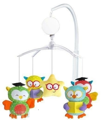 Карусель для кроватки Baby Mix Owls in Shock TK/440M 