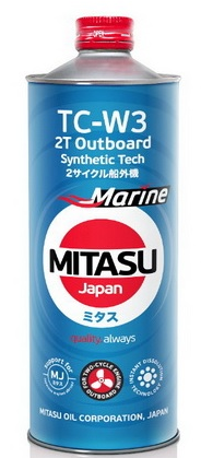 Моторное масло Mitasu Marine 2T TC-W3 1L