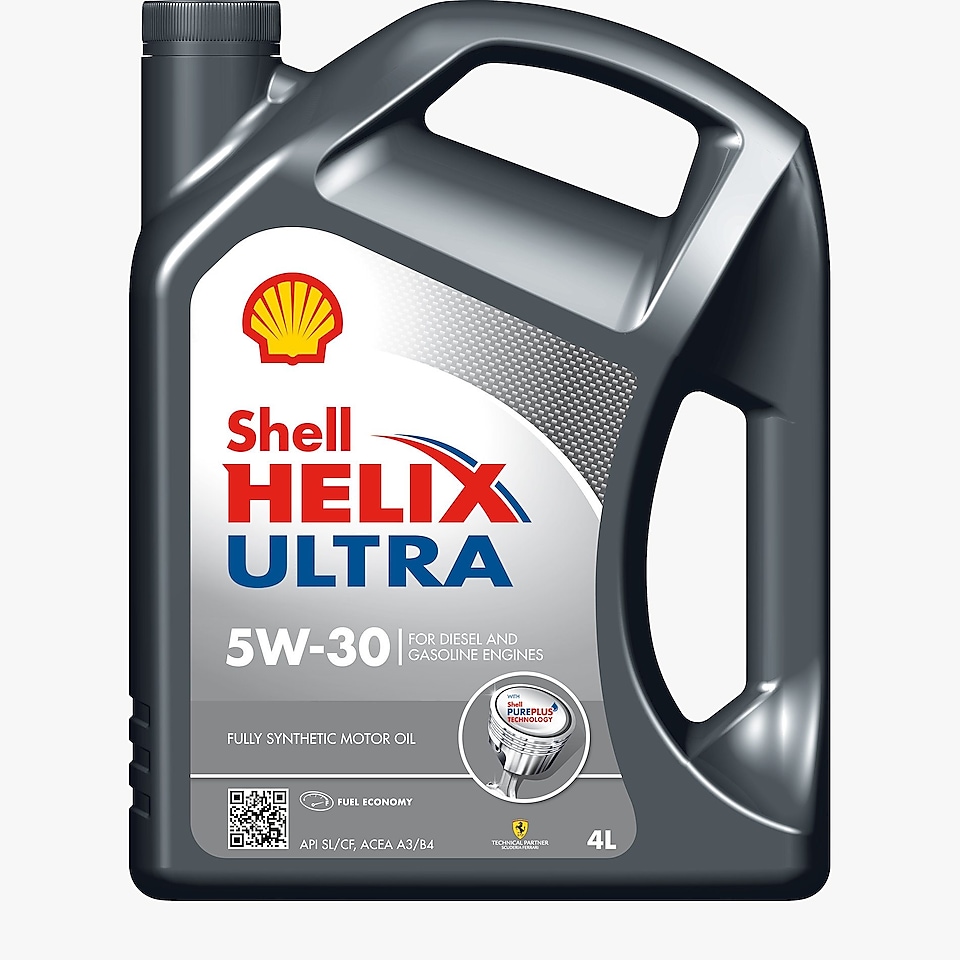 Моторное масло Shell Helix Ultra 5W-30 4L