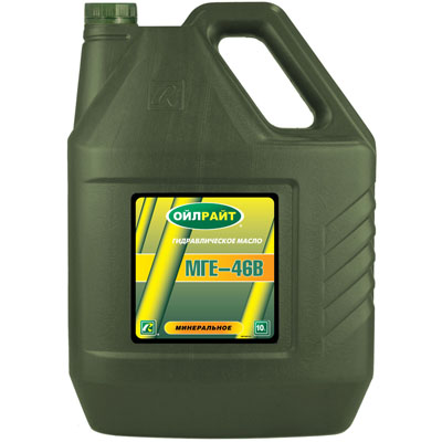 Гидравлическое масло Oilright MGE 46B 10L