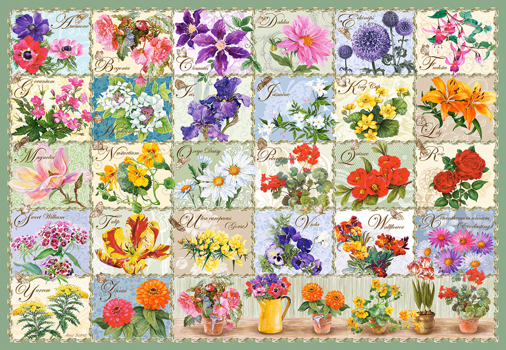 Пазл Castorland 1000 Vintage Floral (C-104338)