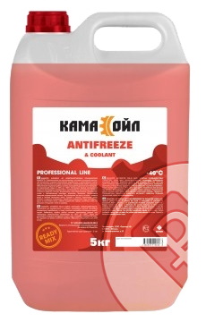 Антифриз Kama Oil Red -40С 5kg