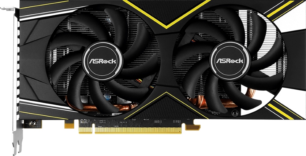 Видеокарта ASRock Radeon RX 5500XT Challenger D 8G OC
