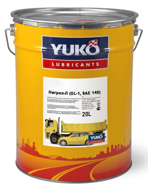 Трансмиссионное масло Yuko Nigrol-L GL-1 20L