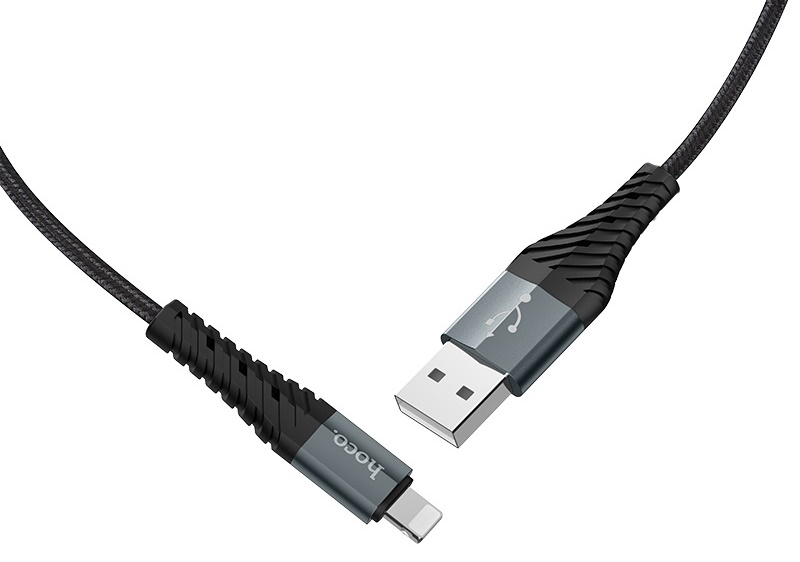 Cablu USB Hoco X38 Cool For Lightning Black