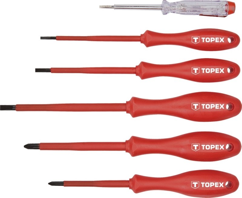 Set șurubelinițe Topex 39D155