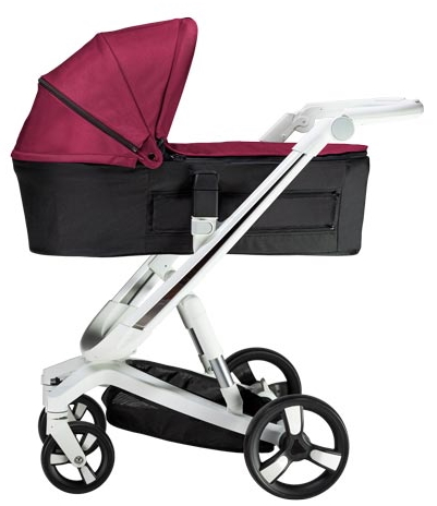 Коляска Bebumi Space White 3in1 Ruby
