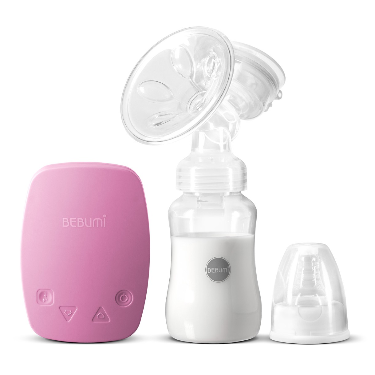 Pompa manuală pentru sân Bebumi BS Eco Pink