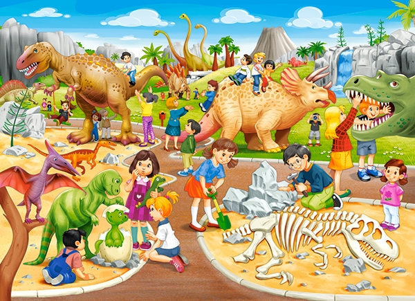 Puzzle Castorland 70 Dinosaur Park (B-070046)
