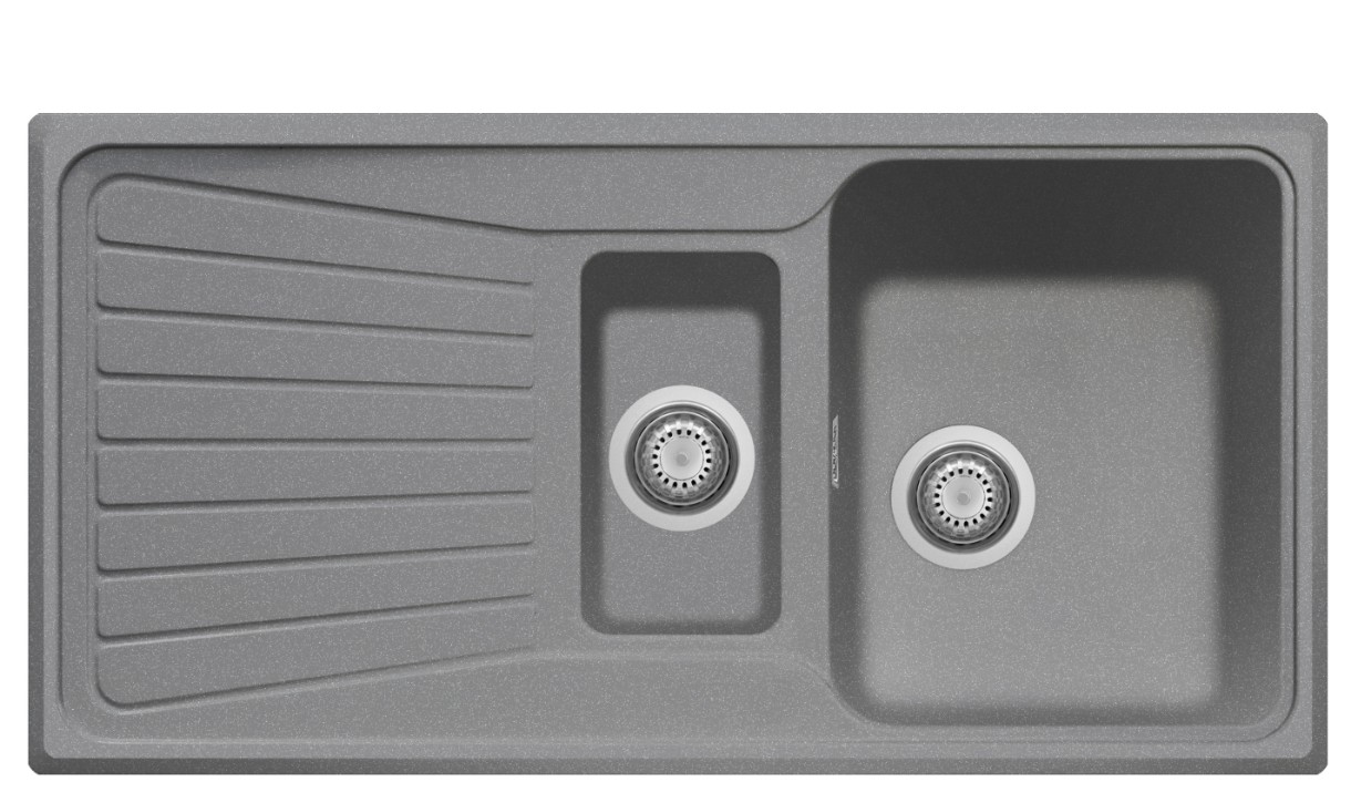 Кухонная мойка Plados Spazio SP0991 UM42 Titanium