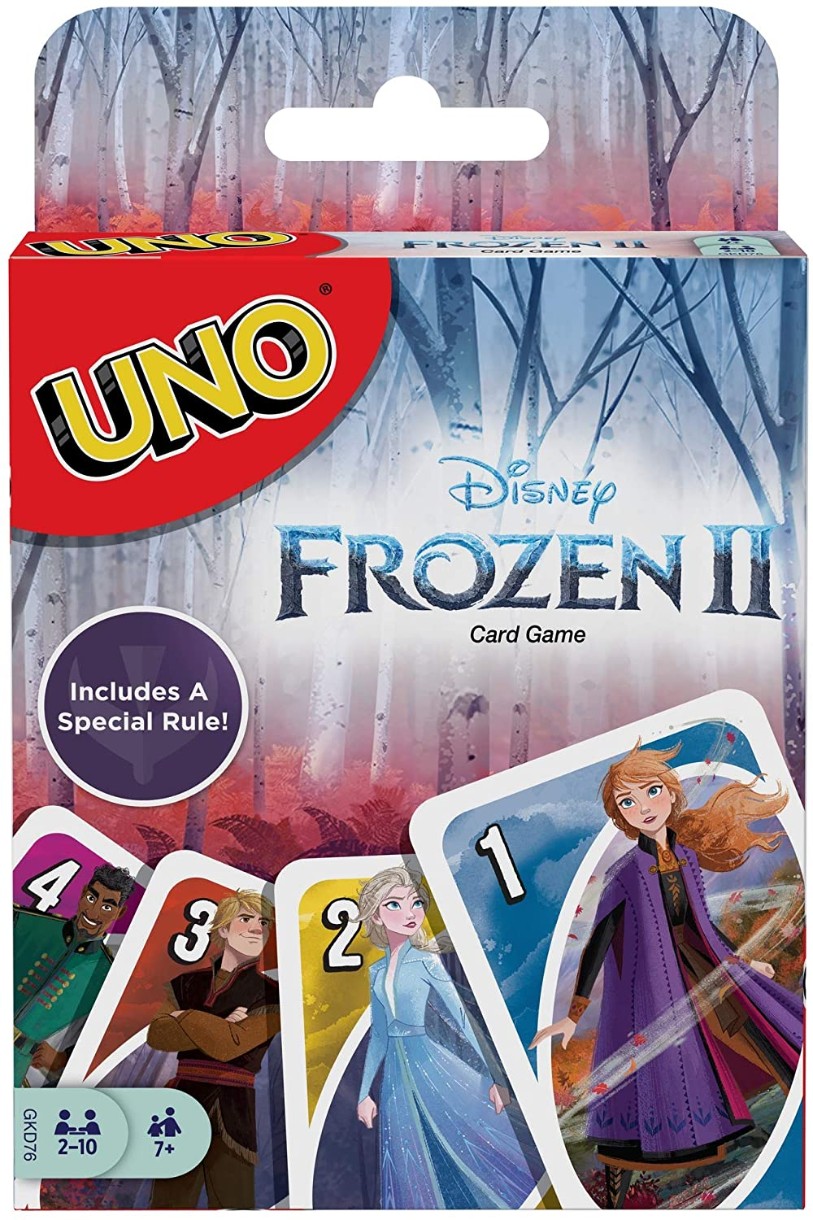 Joc educativ de masa Mattel Uno Frozen 2 (GKD76)