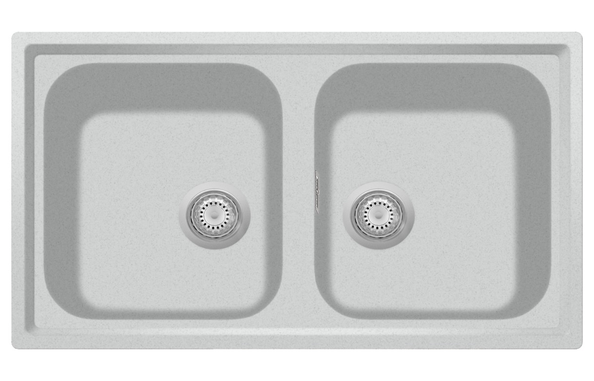 Кухонная мойка Plados Atlantic PL0862 UG90 Opal White