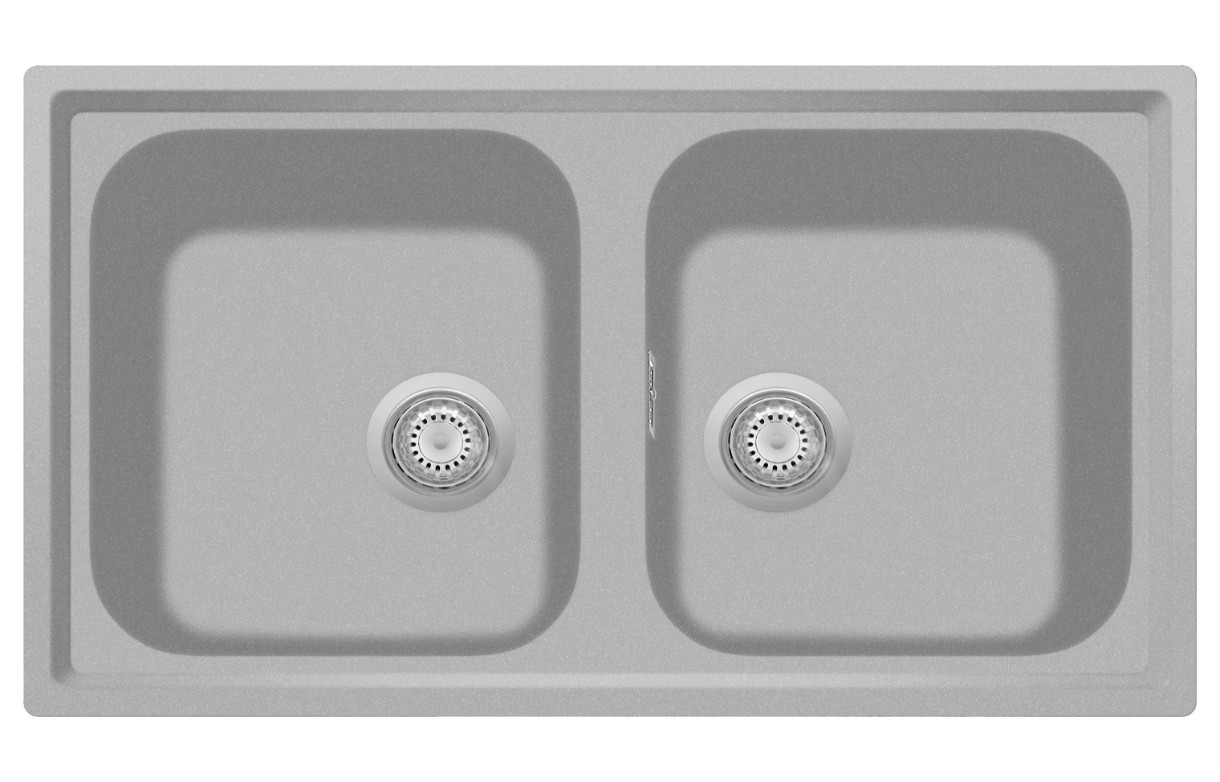 Chiuvetă de bucătărie Plados Atlantic PL0862 UM41 Aluminium