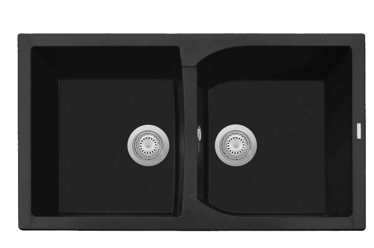 Chiuvetă de bucătărie Plados Corax CX0862 UG70 Black Matt
