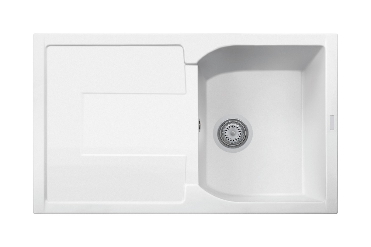 Chiuvetă de bucătărie Plados Corax CX0791 UG58 Milk White