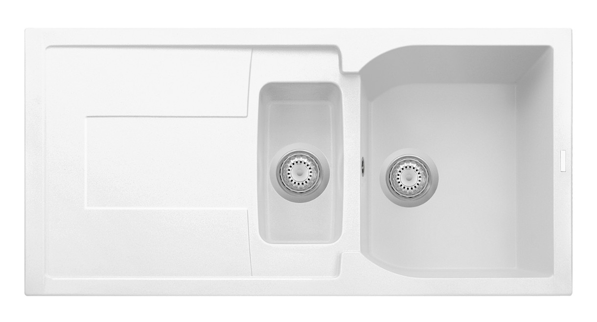 Chiuvetă de bucătărie Plados Corax CX0991 UG58 Milk White