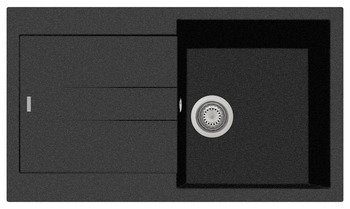 Кухонная мойка Plados Elegance AM8610 UG95 Ebony Black
