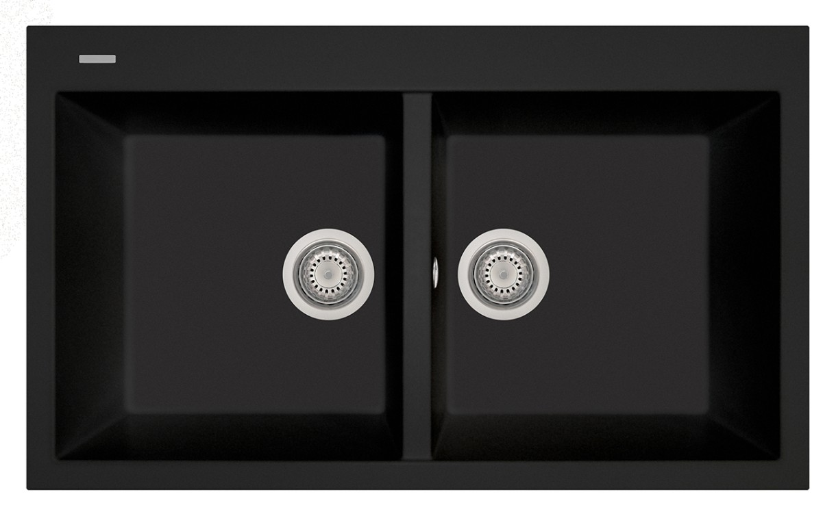 Chiuvetă de bucătărie Plados Elegance AM8620 UG70 Black Matt