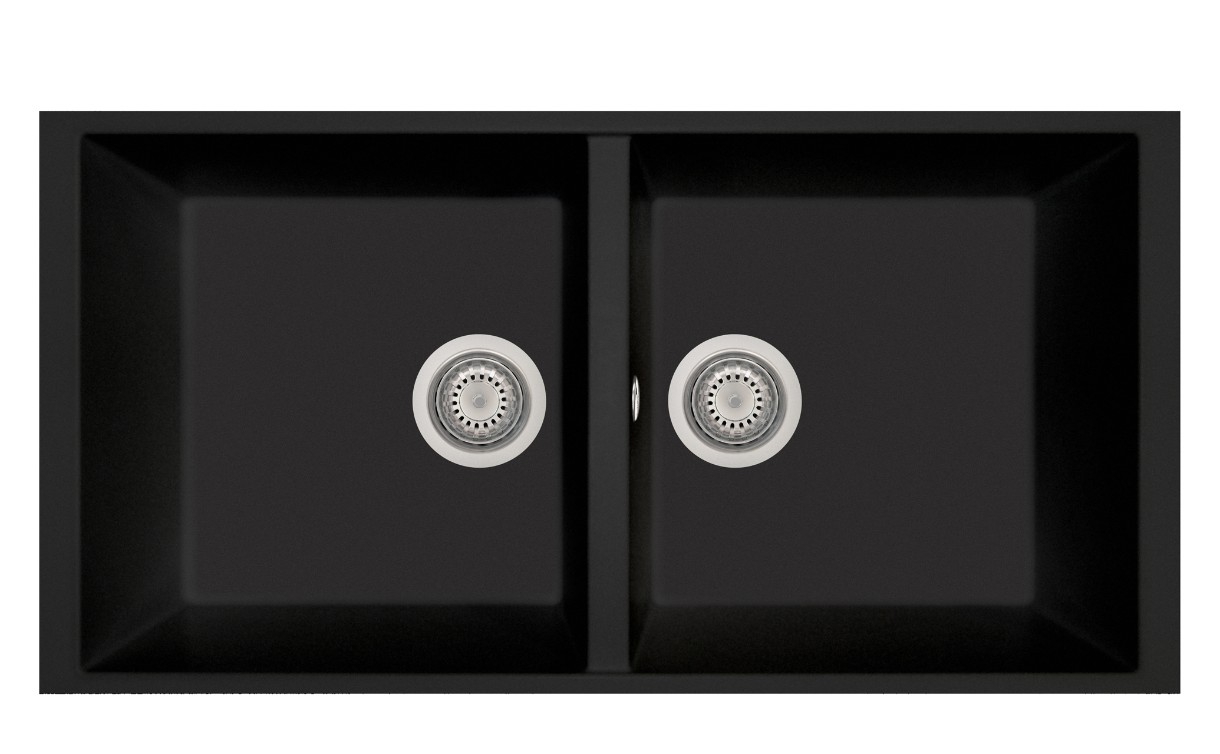 Chiuvetă de bucătărie Plados Elegance AM8620ST UG70 Black Matt