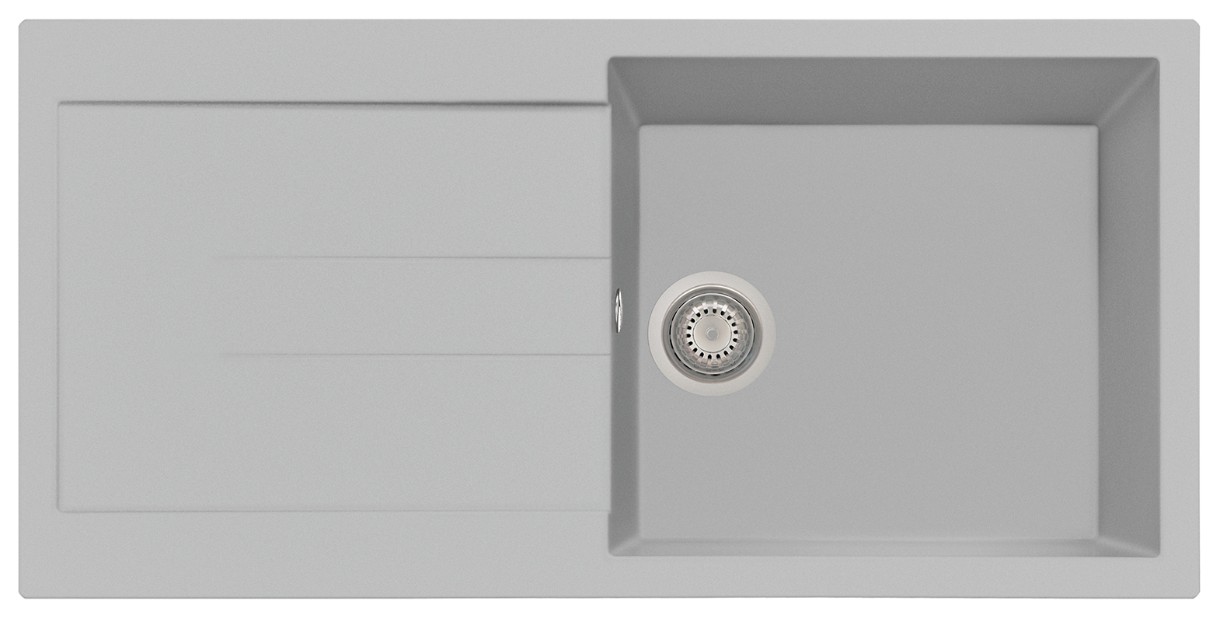 Chiuvetă de bucătărie Plados Elegance AM9910 UM41 Aluminium