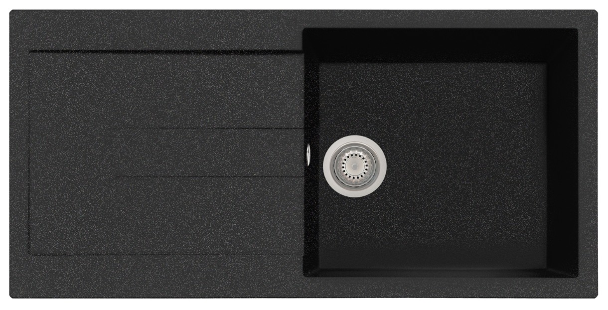 Chiuvetă de bucătărie Plados Elegance AM9910 UM44 Black