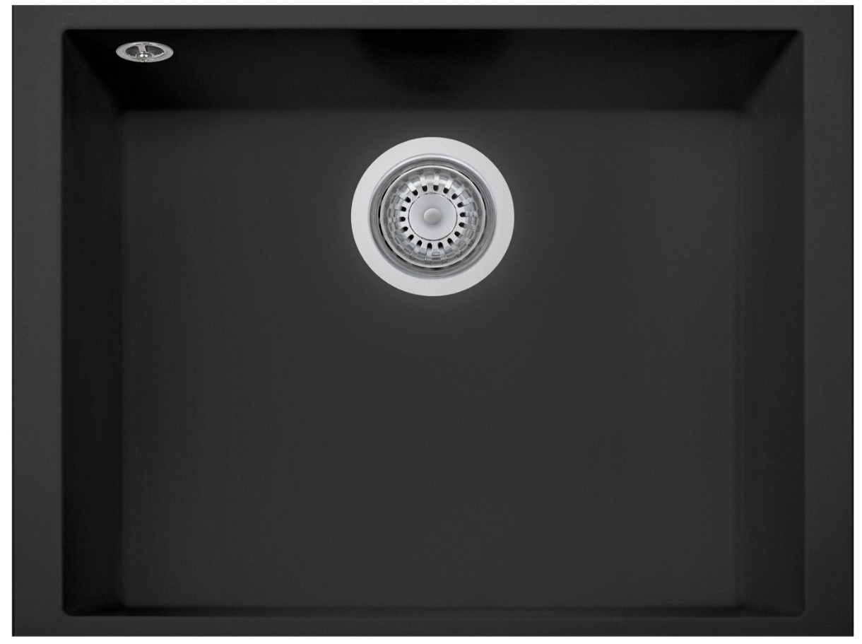 Кухонная мойка Plados One ON6010ST UG70 Black Matt