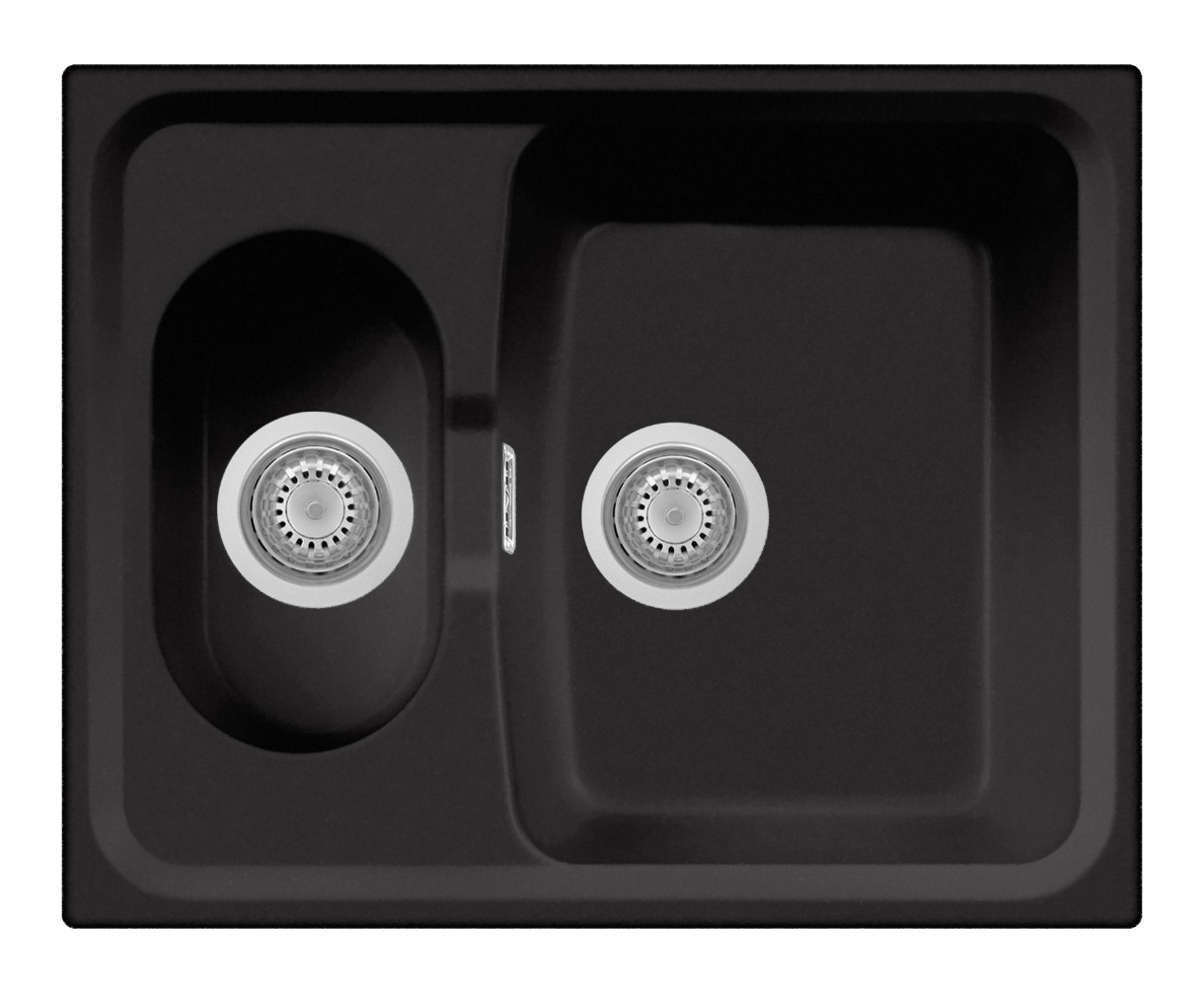 Кухонная мойка Plados Roxana HR6151 UG70 Black Matt