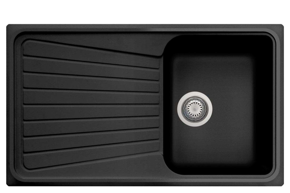 Кухонная мойка Plados Spazio SP0791 UG70 Black Matt