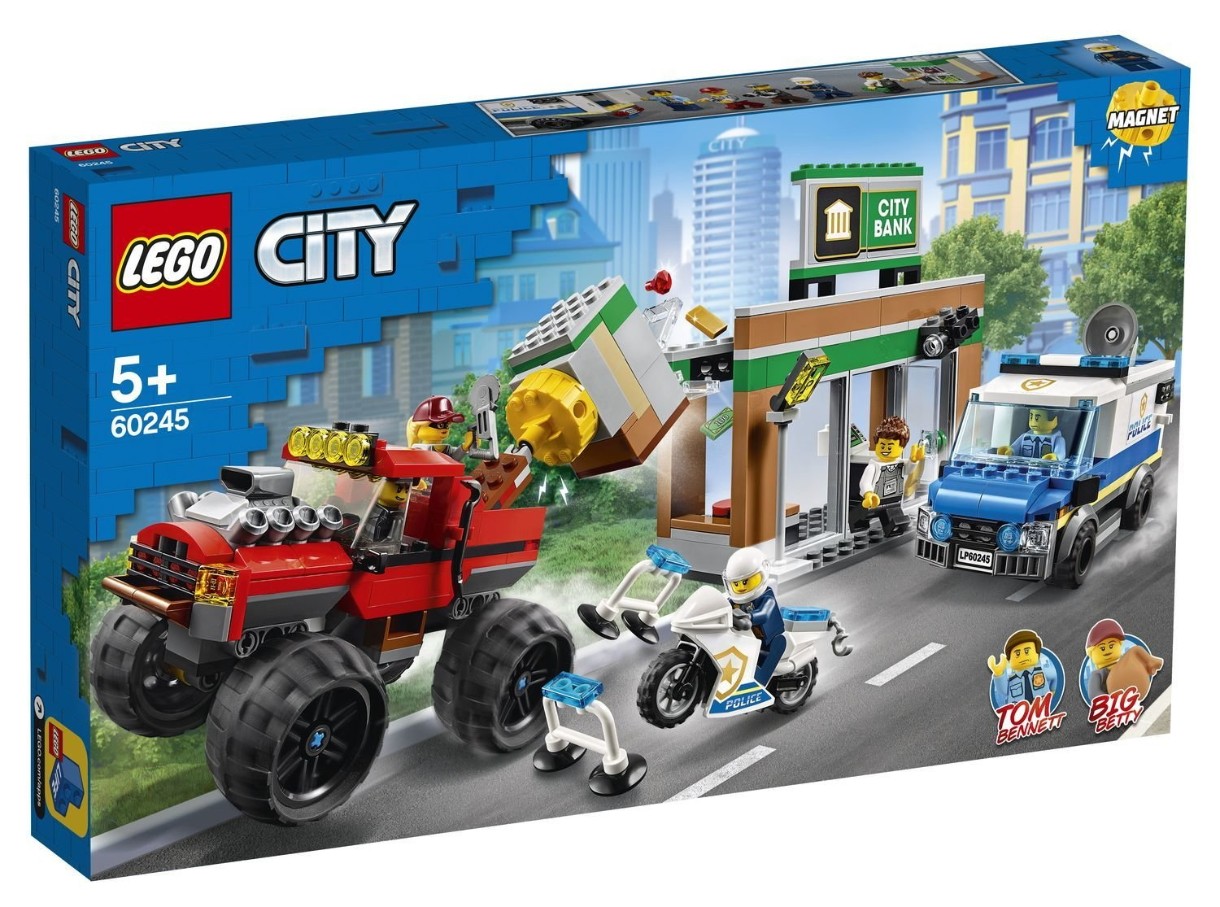 Set de construcție Lego City: Police Monster Truck Heist (60245)