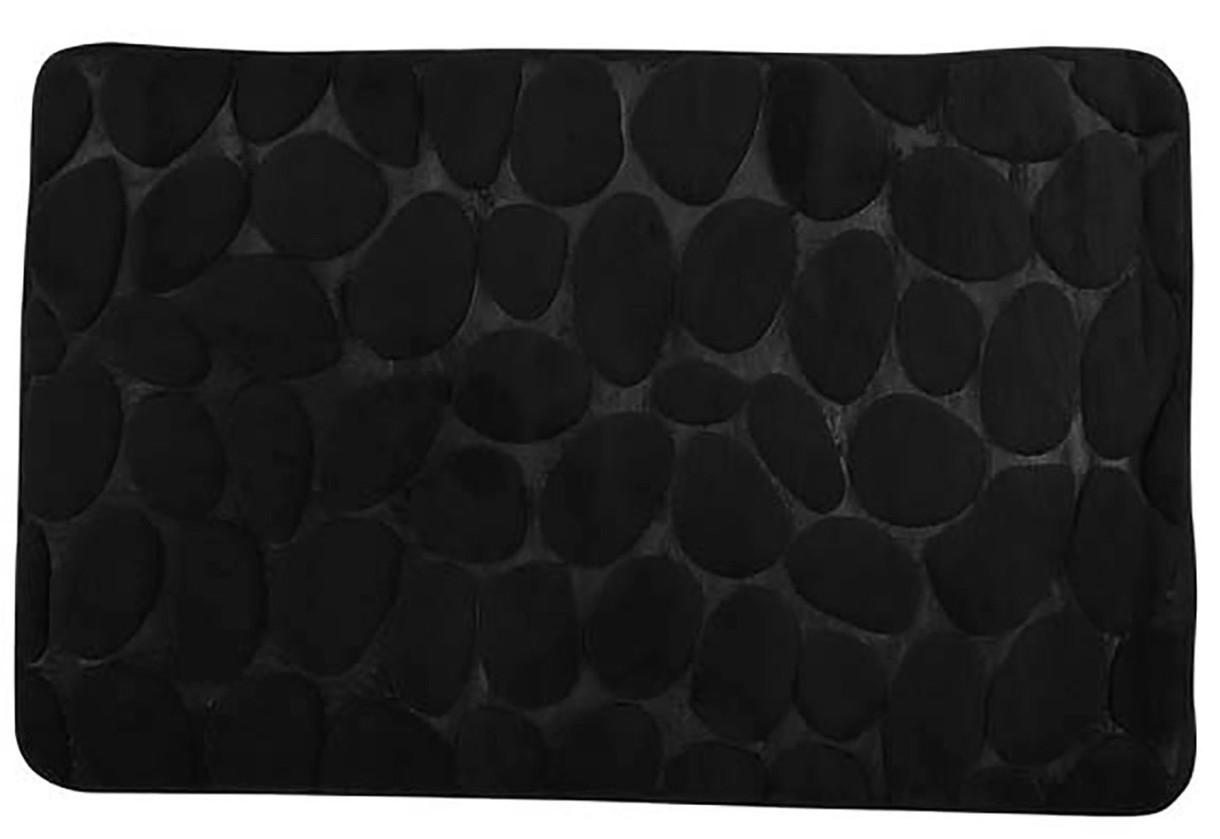 Covoraș de baie MSV Pebble 50x80 Black (40609)