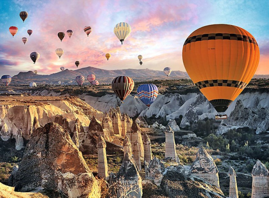 Puzzle Trefl 3000 Balloons over Cappadocia (33059)