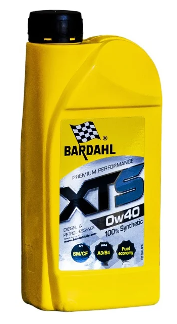 Моторное масло Bardahl XTS SL/CF A3/B4 0W-40 1L